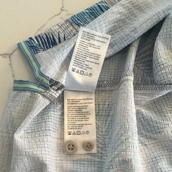 Tommy Bahama Blue & Green Palm-Print Camp Shirt 3XLT/3TGL - Picture 5 of 5